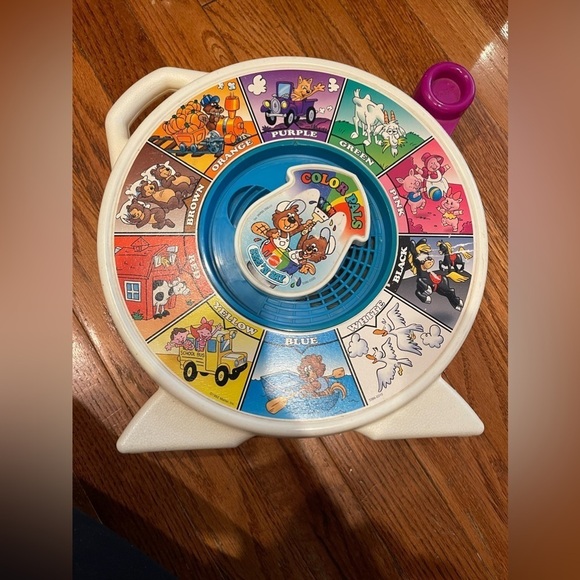 See N Say Mattel 1989 & 1992 Color Pals White Background Tested Works - Picture 1 of 9